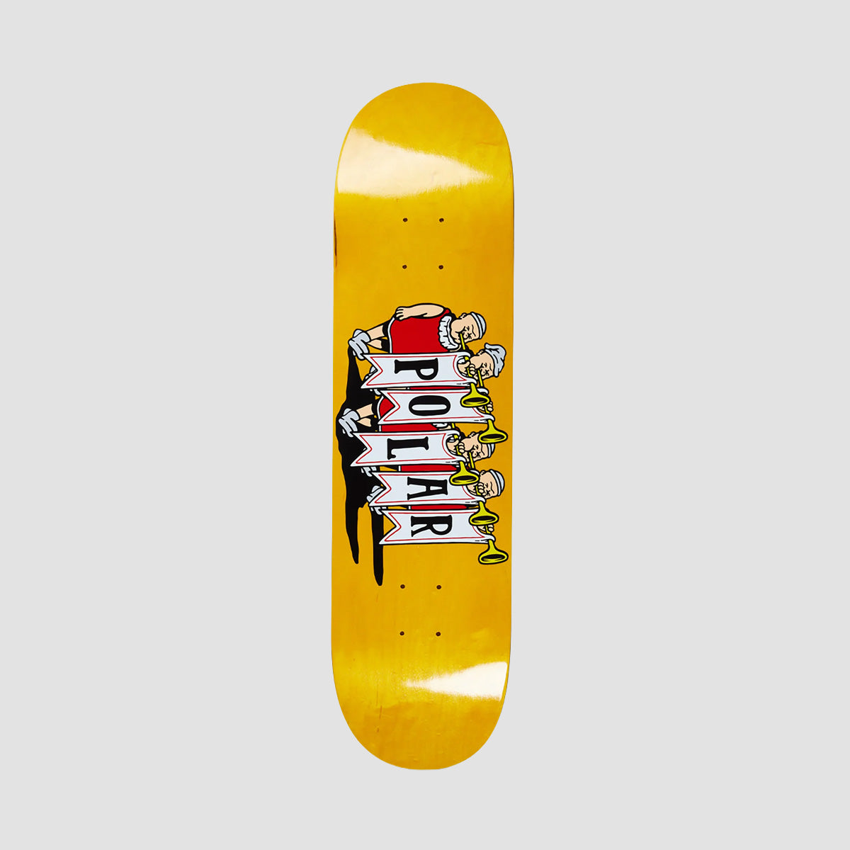 Polar Team Model Trumpets Short Skateboard Deck - 8.5"