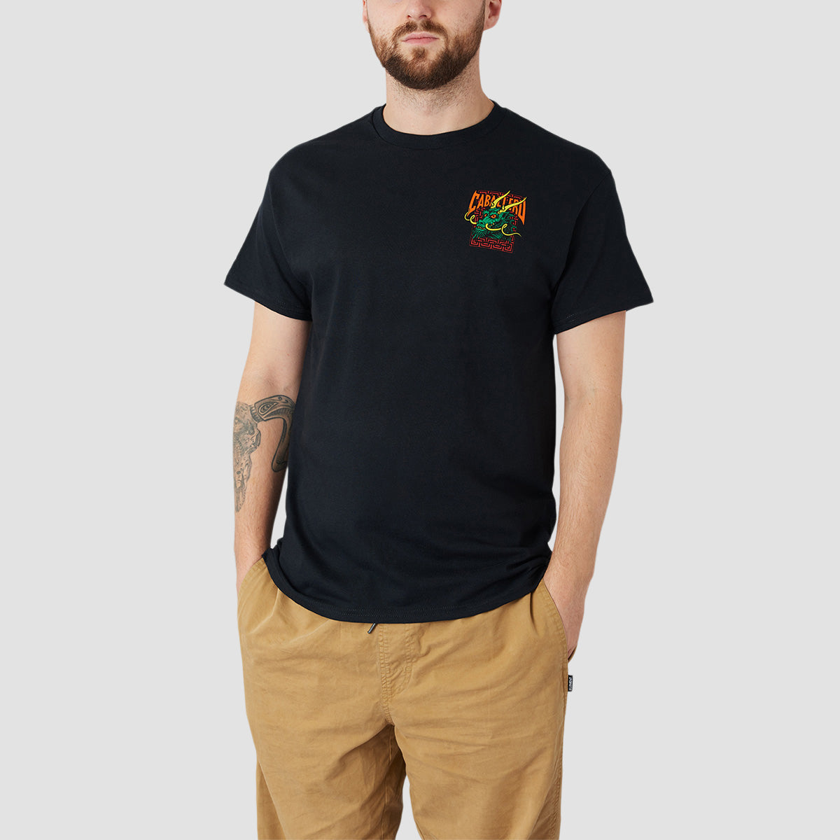 Powell Peralta Caballero Street Dragon T-Shirt Black