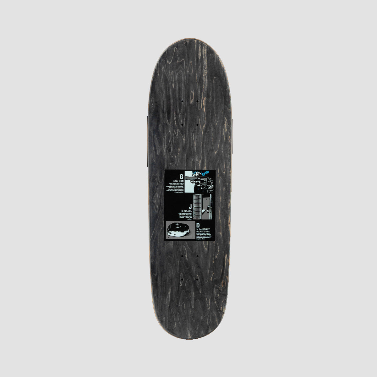 Powell Peralta Chris Senn Cop Reissue 305 Skateboard Deck - 9.13"