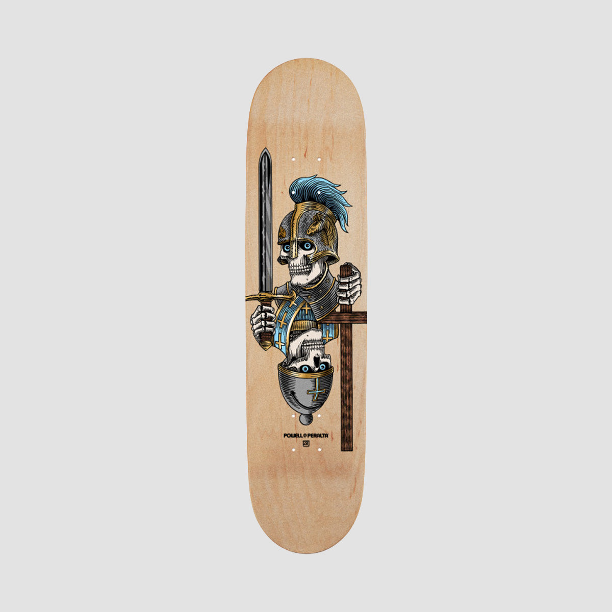 Powell Peralta Dan Corrigan Chess Skull Grip Tape Clear - 10.5"