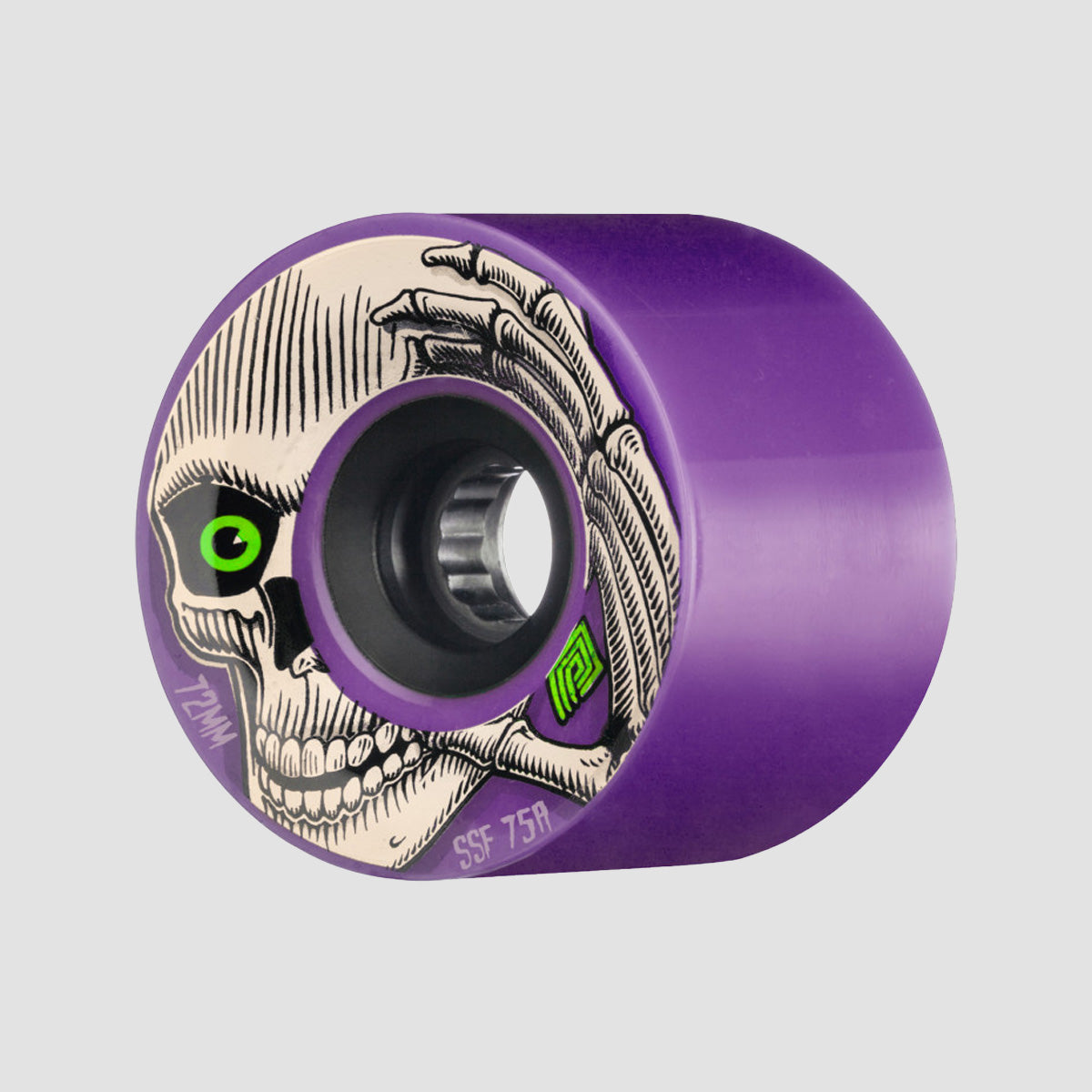 Powell Peralta Kevin Reimer 75A Skateboard Wheels Purple/Black 72mm