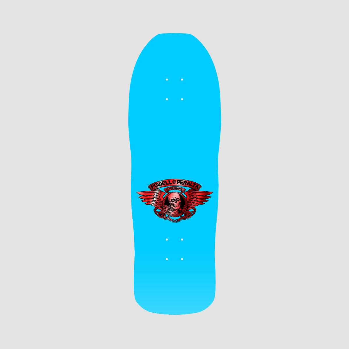 Powell Peralta Mike Vallely Bug Reissue 163 Skateboard Deck Blue/Red Foil - 10"