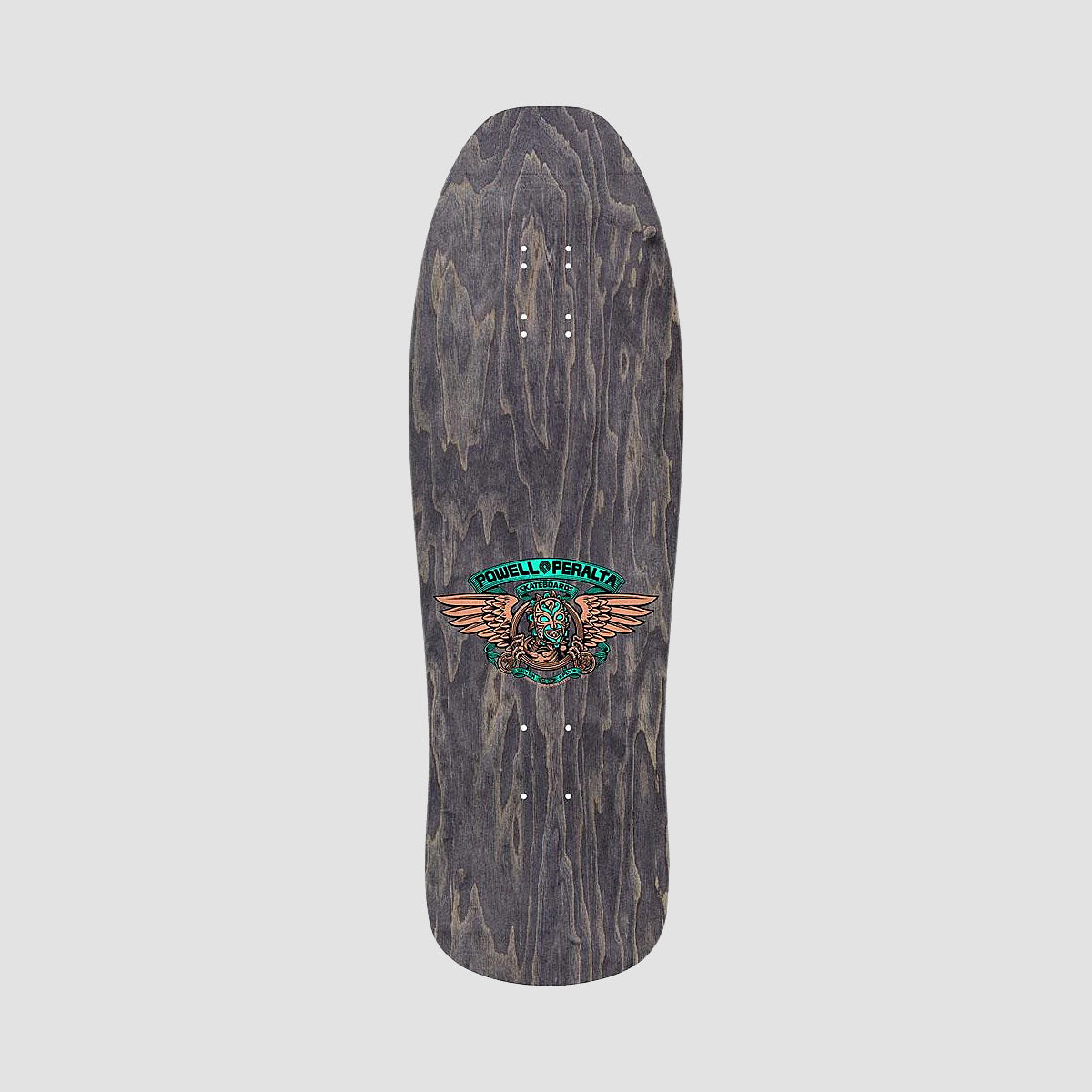 Powell Peralta Nicky Guerrero Mask Skateboard Deck White/Copper Foil - 10"