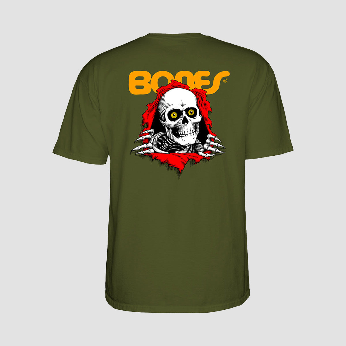 Powell Peralta Ripper T-Shirt Military Green 2