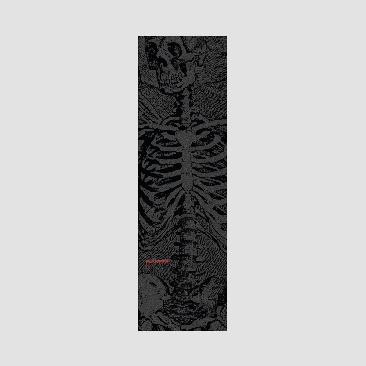 Powell Peralta Skull & Sword Skeleton Grip Tape Black - 10.5"