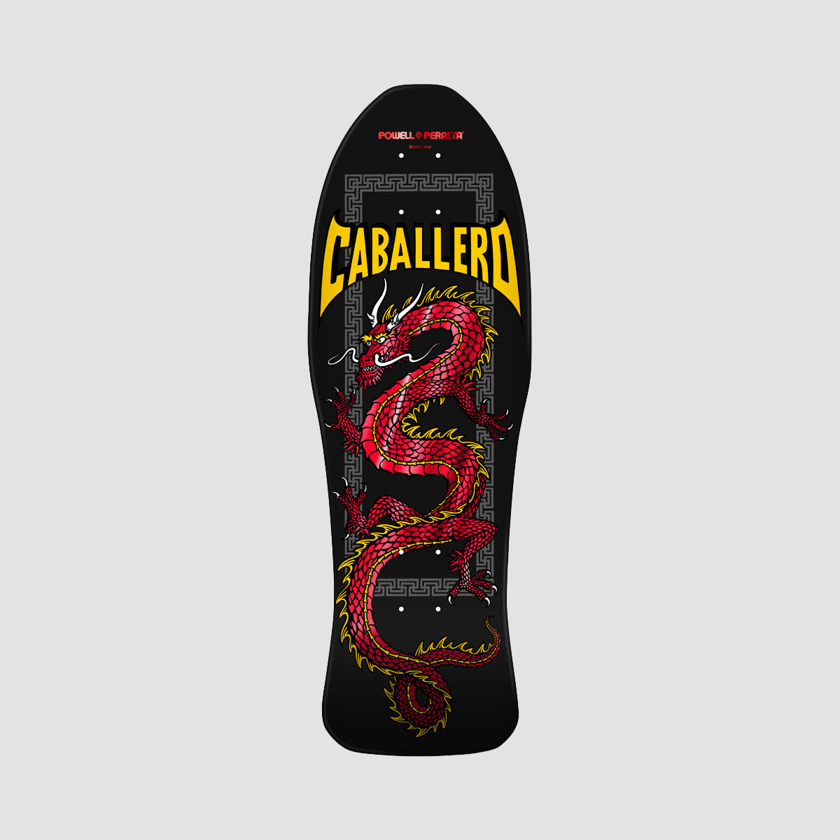 Powell Peralta Steve Caballero Chinese Dragon 150 Skateboard Deck Red Foil - 10"