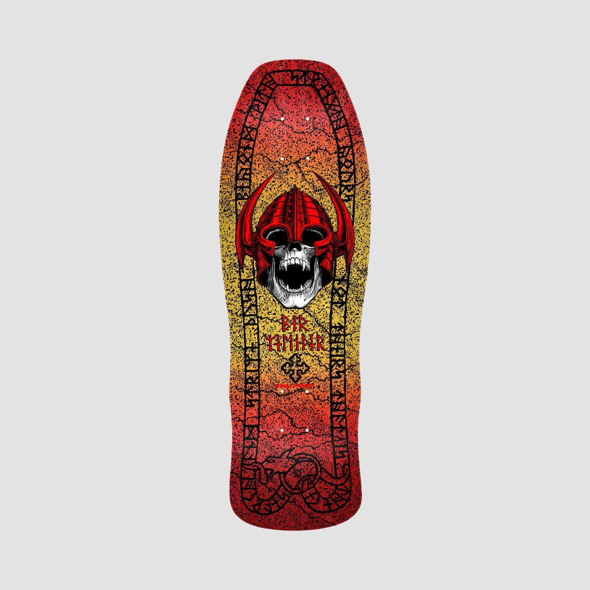 Powell Peralta Welinder Classic 193B Skateboard Deck Red/Yellow Fade - 9.62"