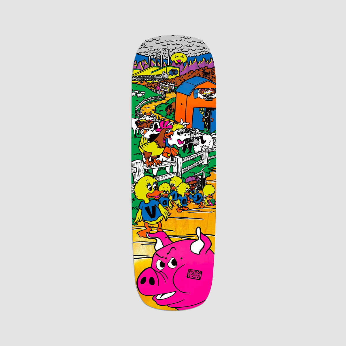 Prime X World Industries Mike Vallely Barnyard Deck Various Stains - 9