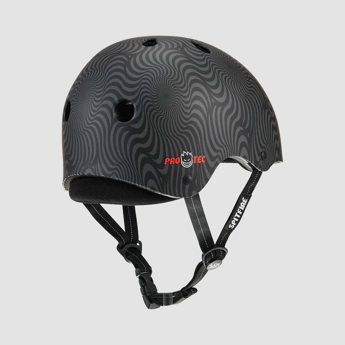 Pro-Tec X Spitfire Low Pro Helmet Black Swirl