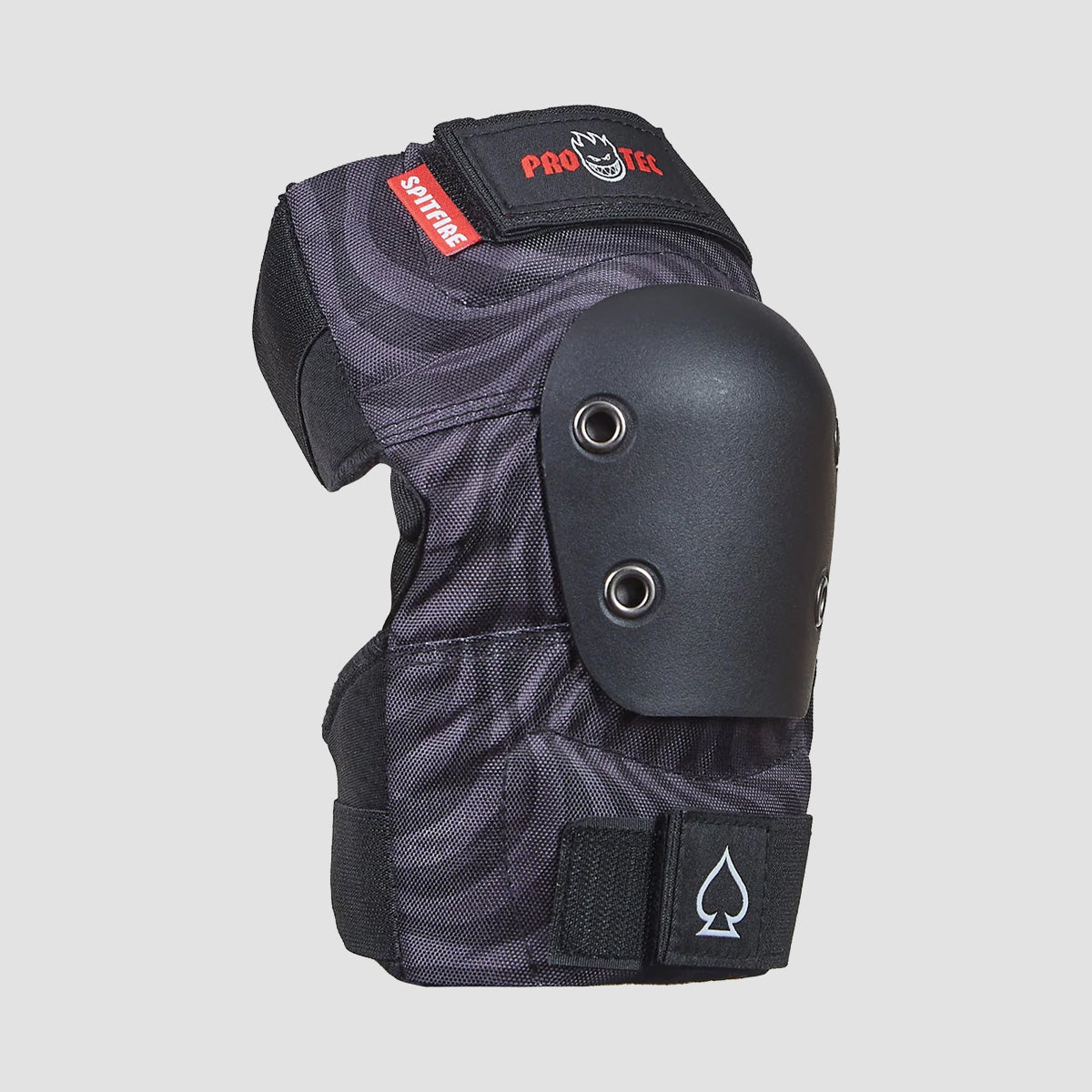 Protec X Spitfire Street Open Back Pad Set 3 Pack Black