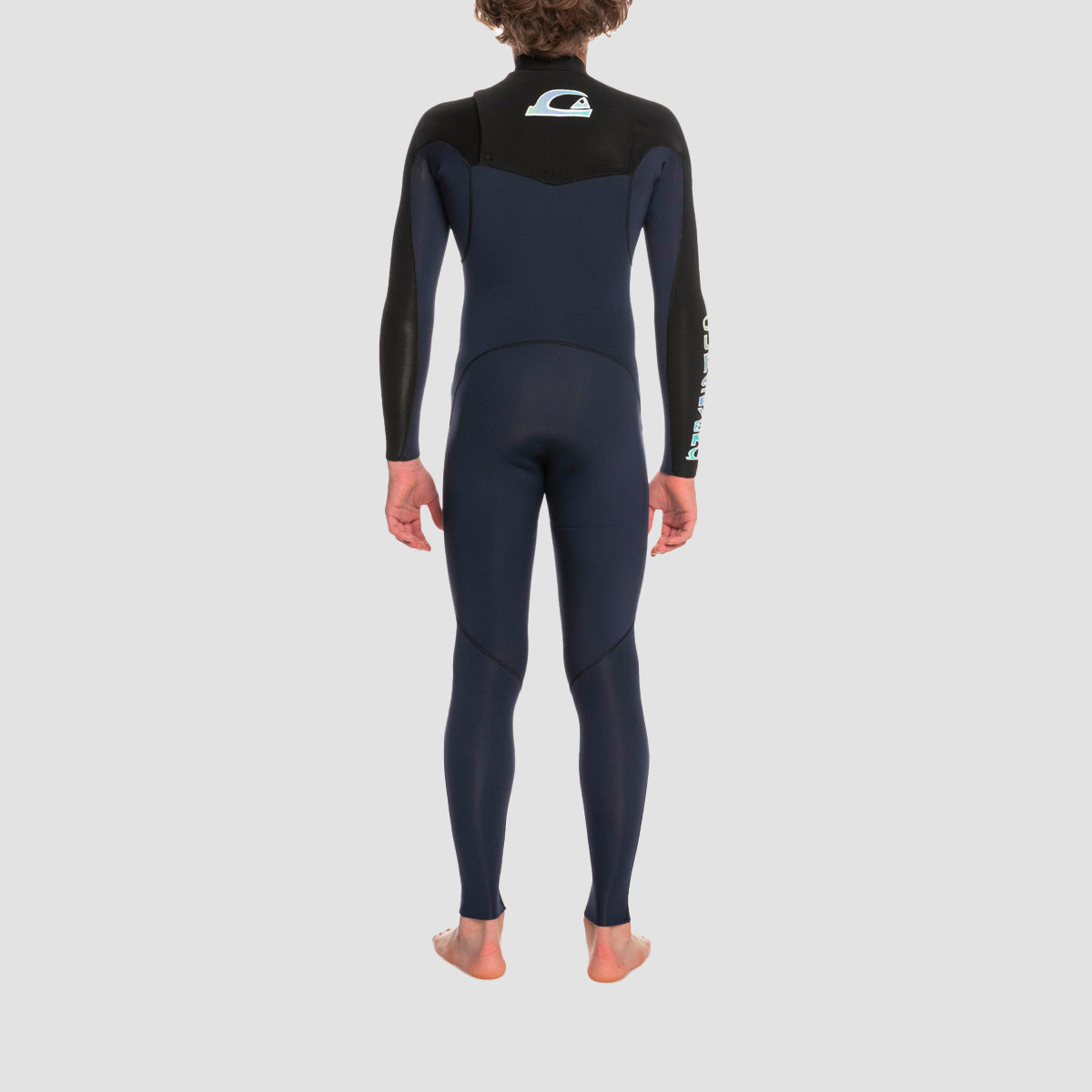 Quiksilver 3/2mm Everyday Sessions Chest Zip Wetsuit Dark Navy/Black - Kids