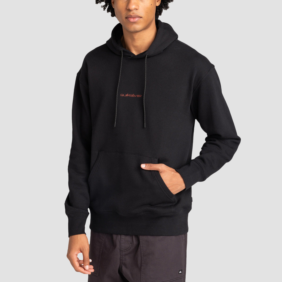 Quiksilver Abstract Nature Pullover Hoodie Black