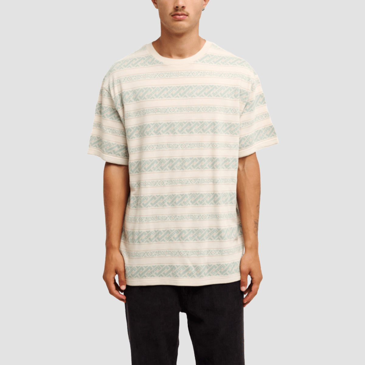 Quiksilver Birdwood T-Shirt Peyote Heritage Stripe