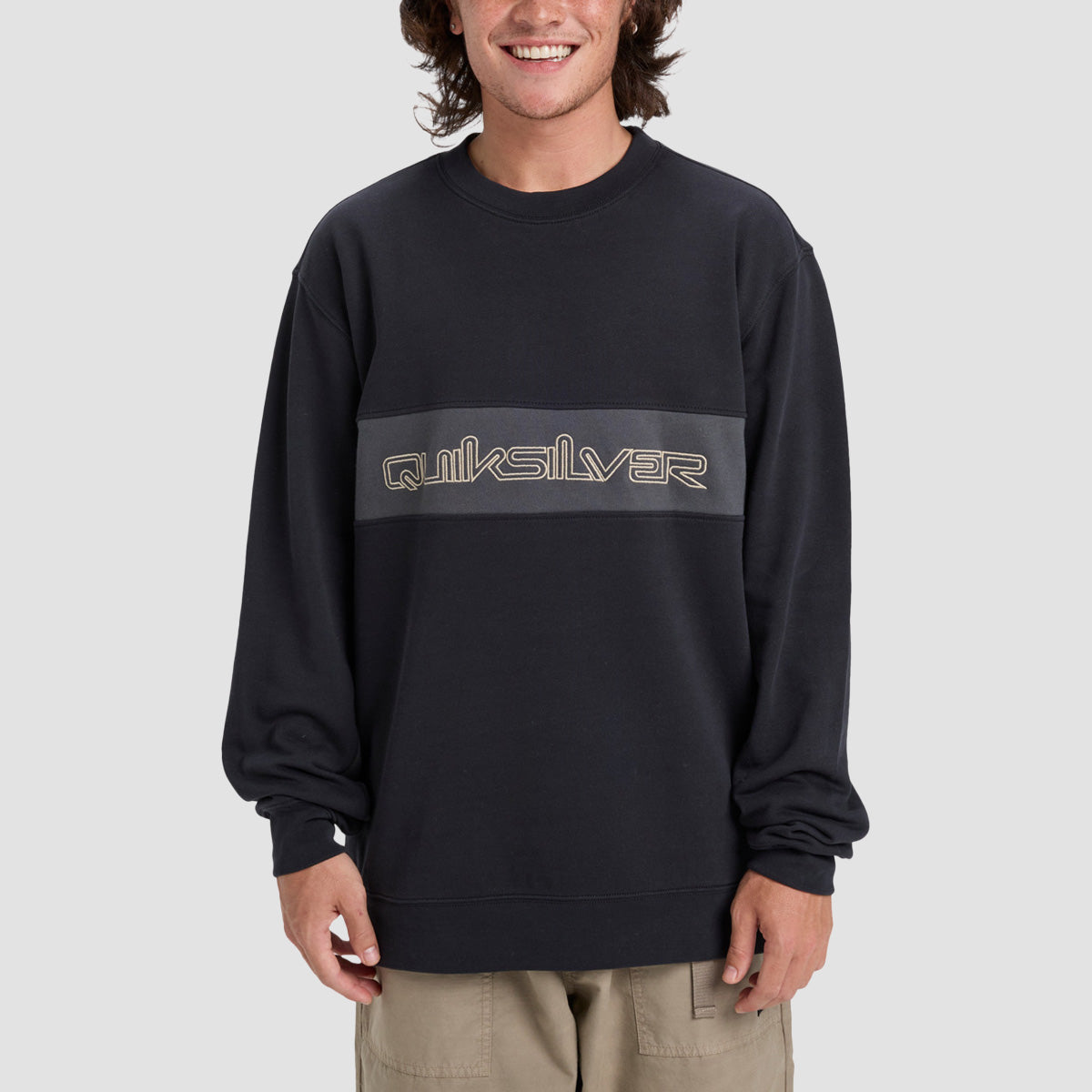 Quiksilver CB Crew Sweatshirt Black