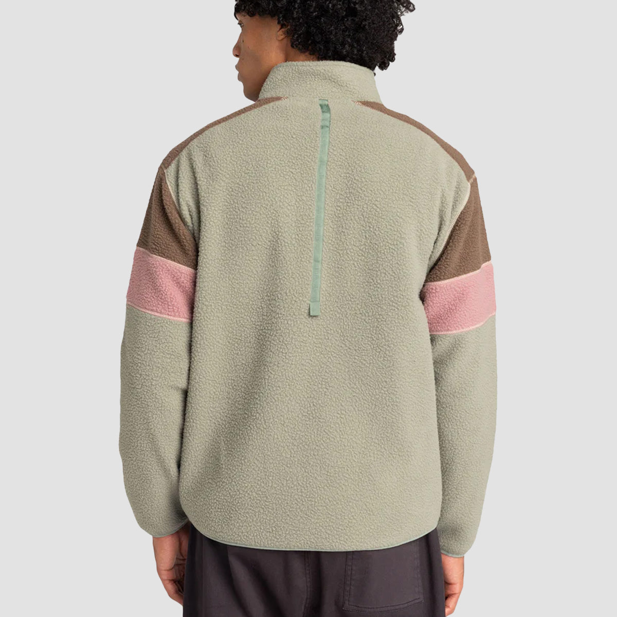 Quiksilver Clean Coast Half-Zip Sweatshirt Sea Spray