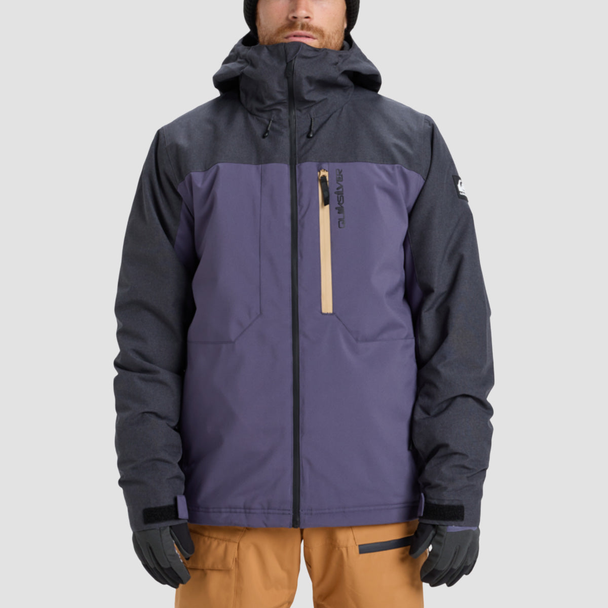Quiksilver Dawson 10K Snow Jacket Graystone