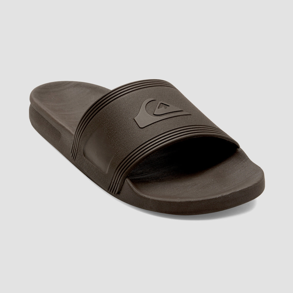 Quiksilver Dockyard Slide Sandals - Brown 1
