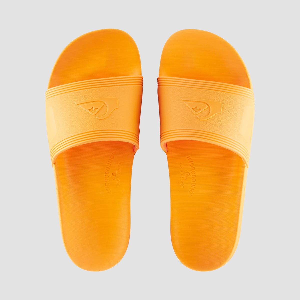 Quiksilver Dockyard Slide Sandals - Orange/Orange/Black