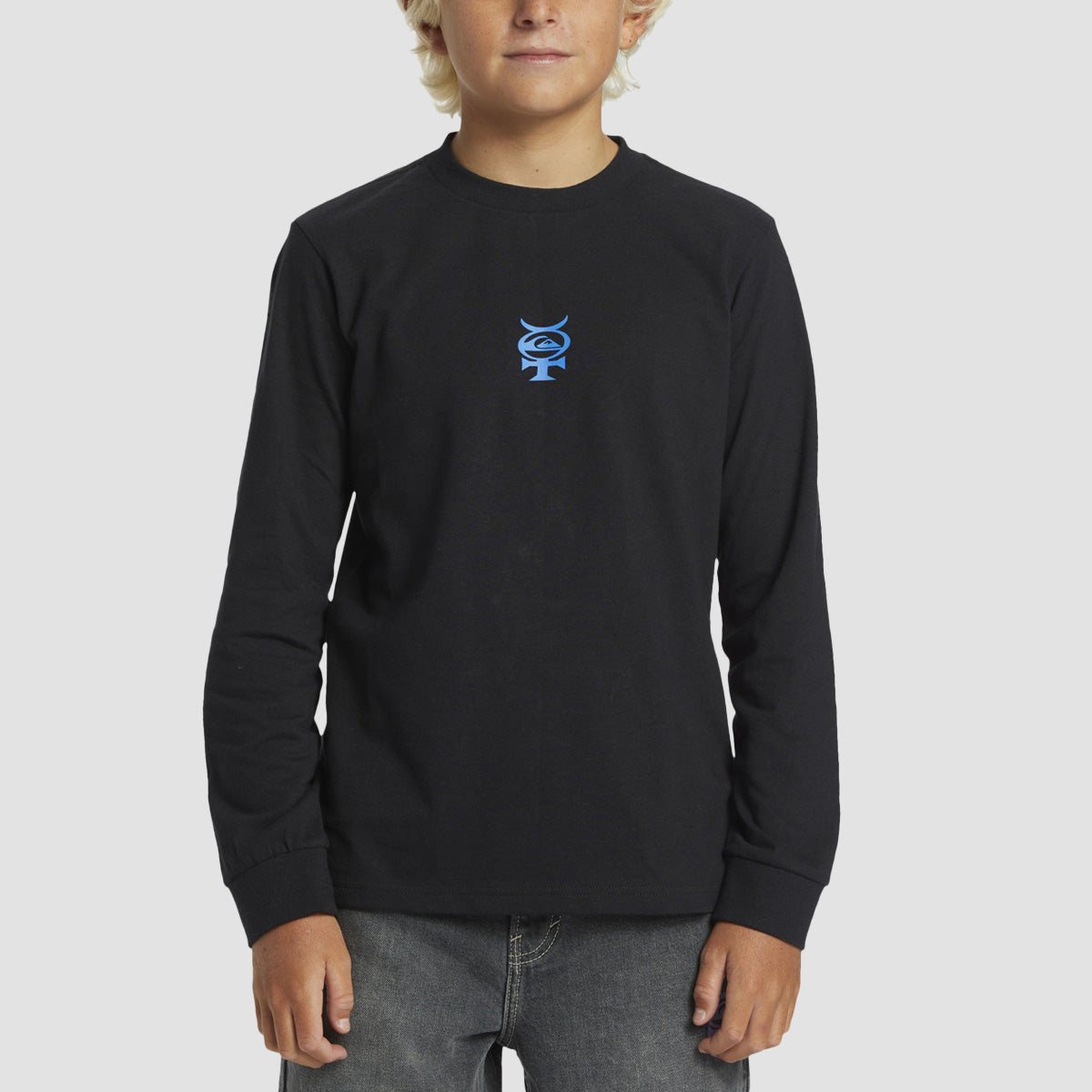 Quiksilver Eclipse Longsleeve T-Shirt Black - Kids