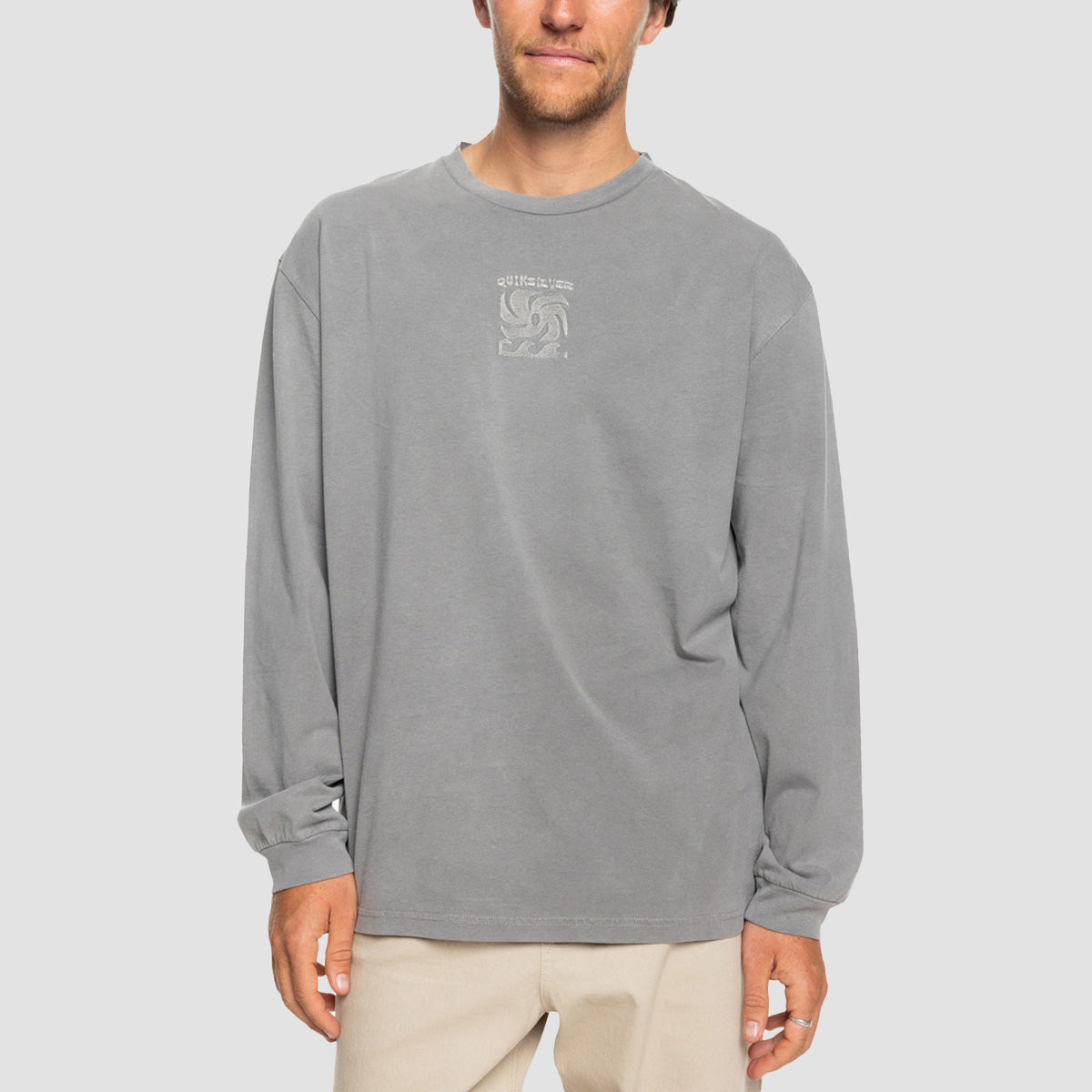 Quiksilver Emby Mineral Longsleeves T-Shirt Canteen