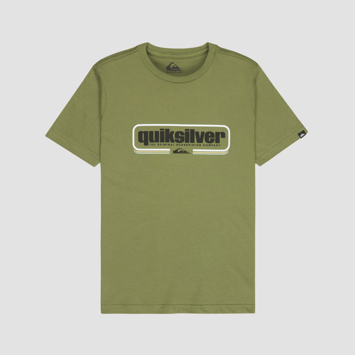 Quiksilver EV Box Shaped T-Shirt Loden Green - Kids