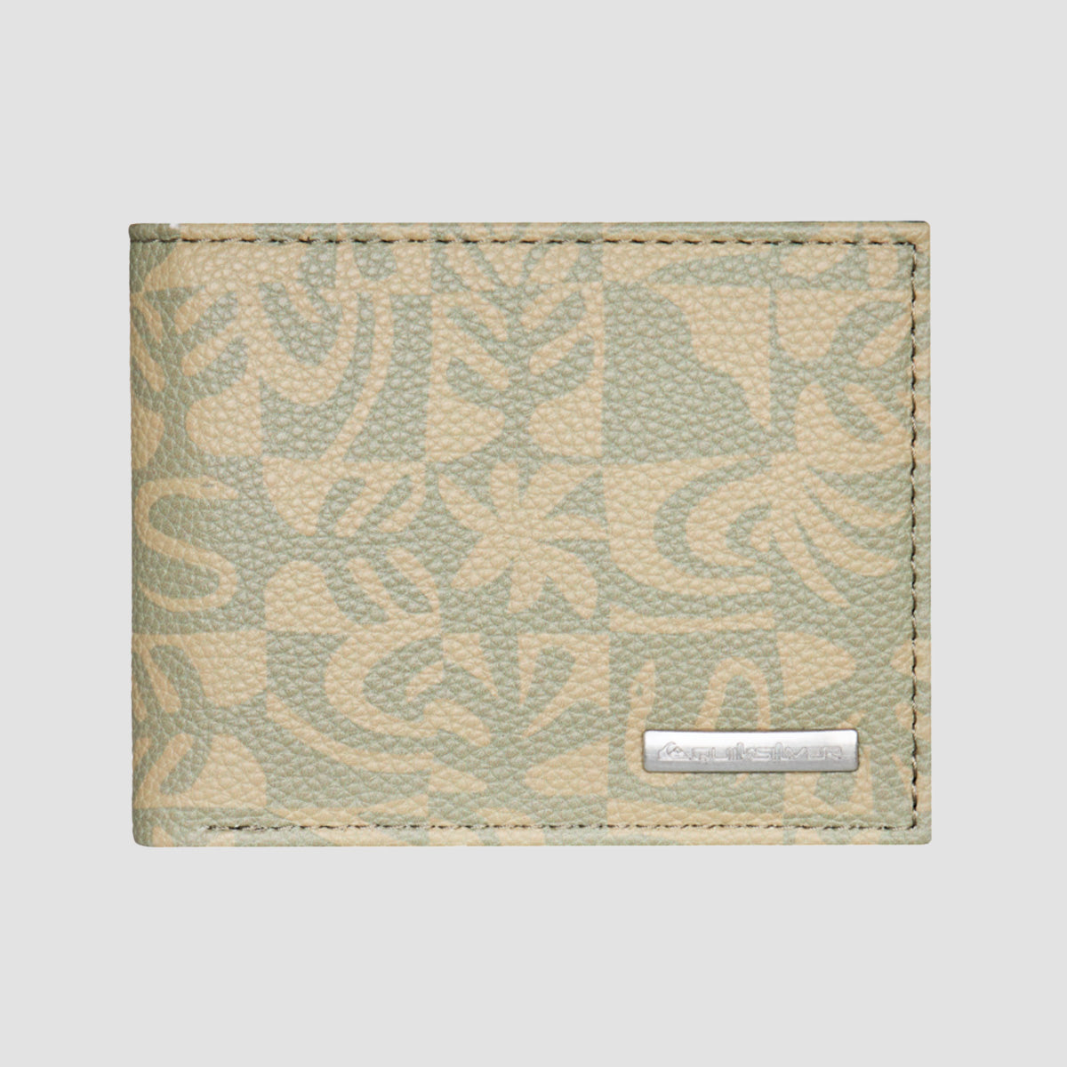 Quiksilver Freshness Tri-Fold Medium Wallet Aloe Terra