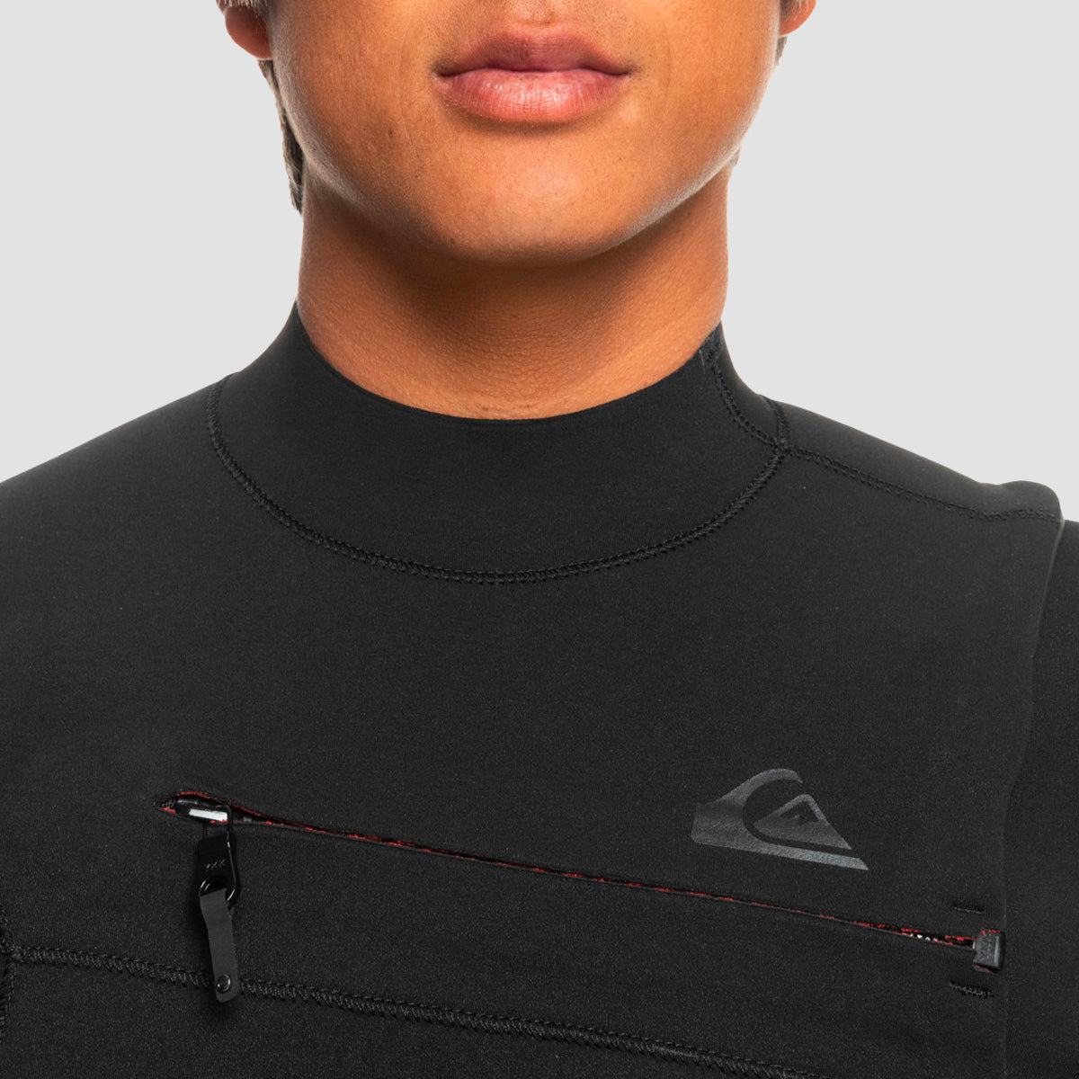 Quiksilver Highline 4/3mm Chest Zip Wetsuit Black