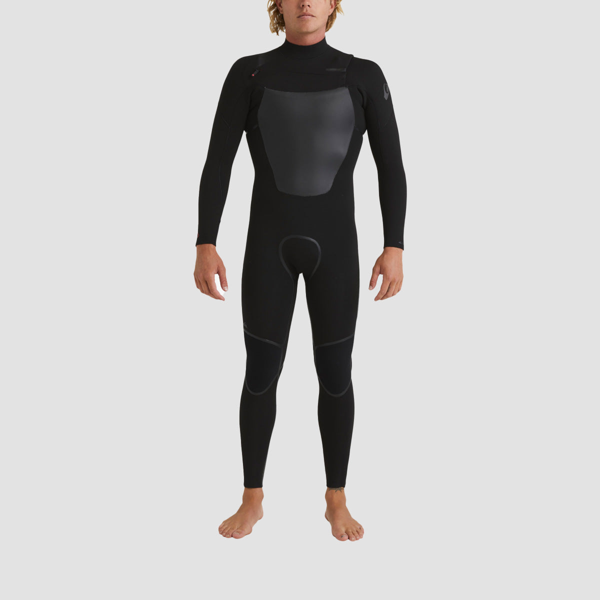 Quiksilver Marathon Sessions 4/3mm Chest Zip Wetsuit Black