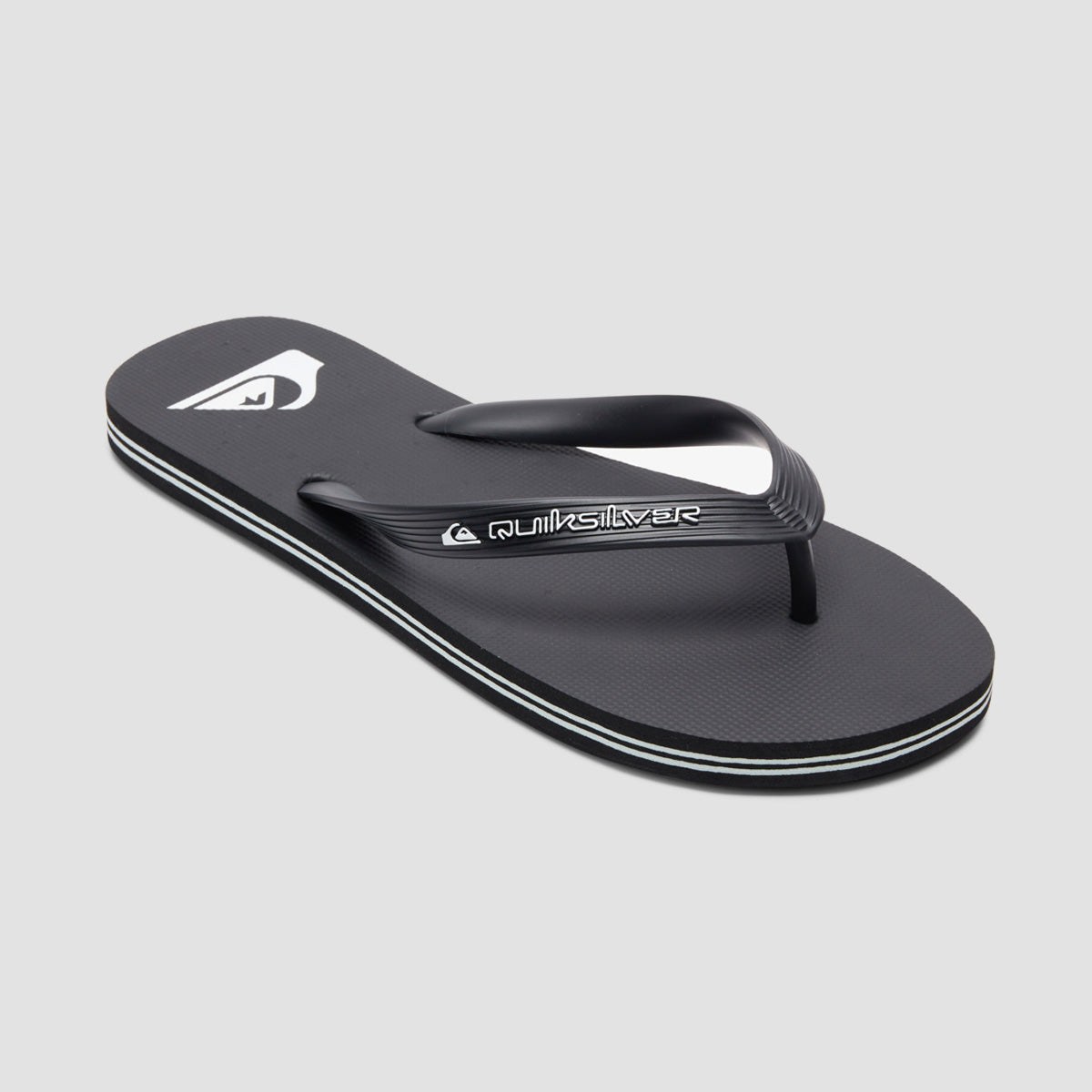 Quiksilver Molokai Acid Drop Flip Flops Black 1