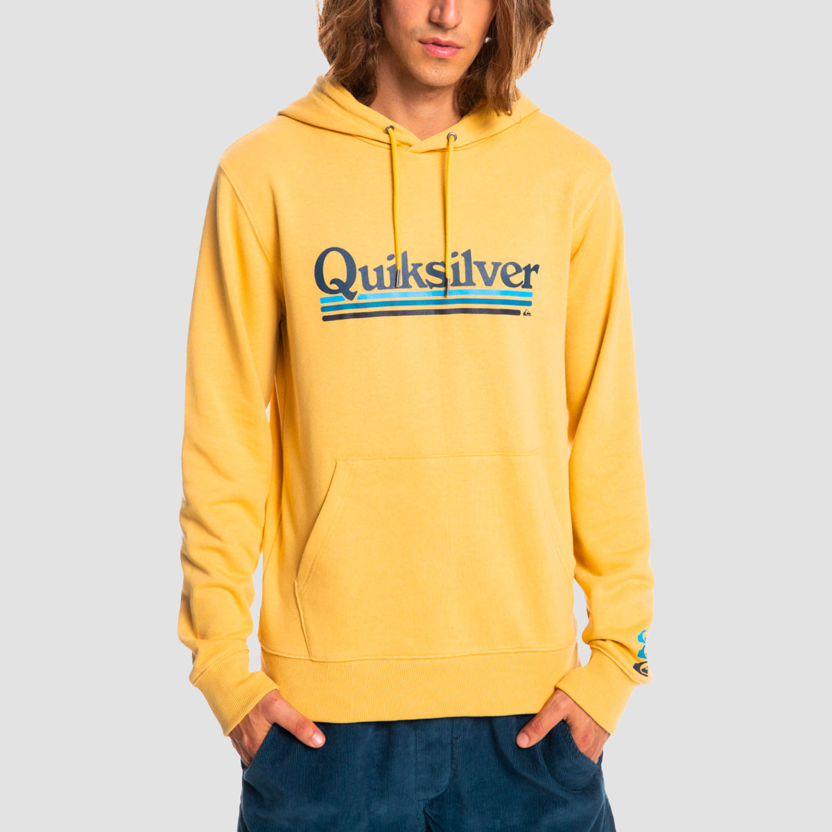 Quiksilver On The Line Pullover Hoodie Rattan