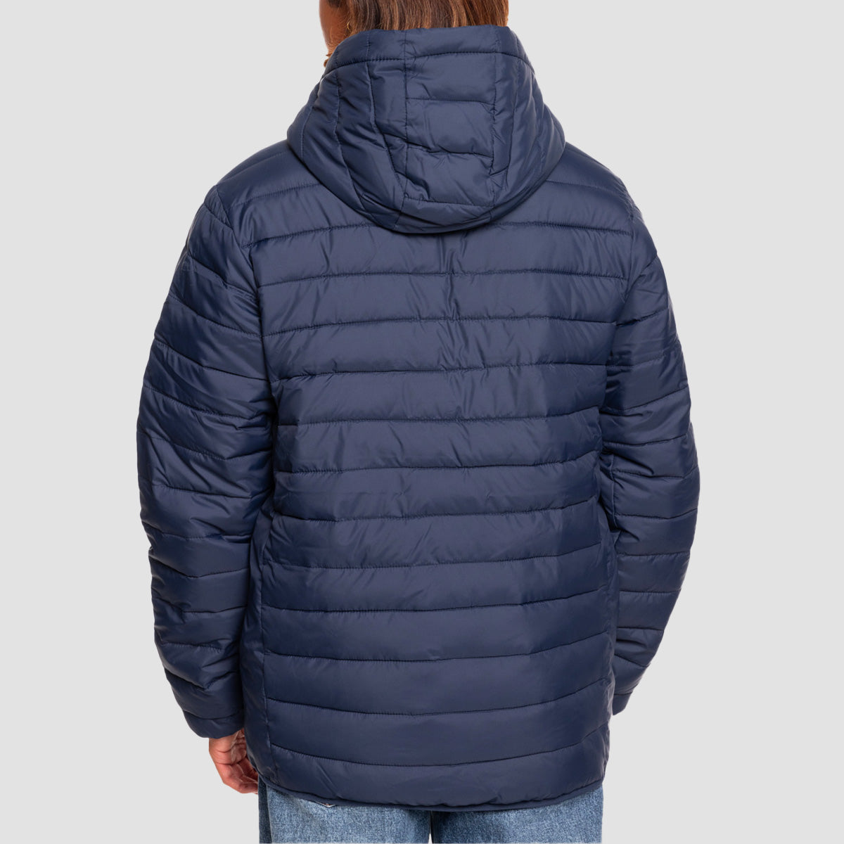 Quiksilver Scaly Puffer Jacket Navy Blazer