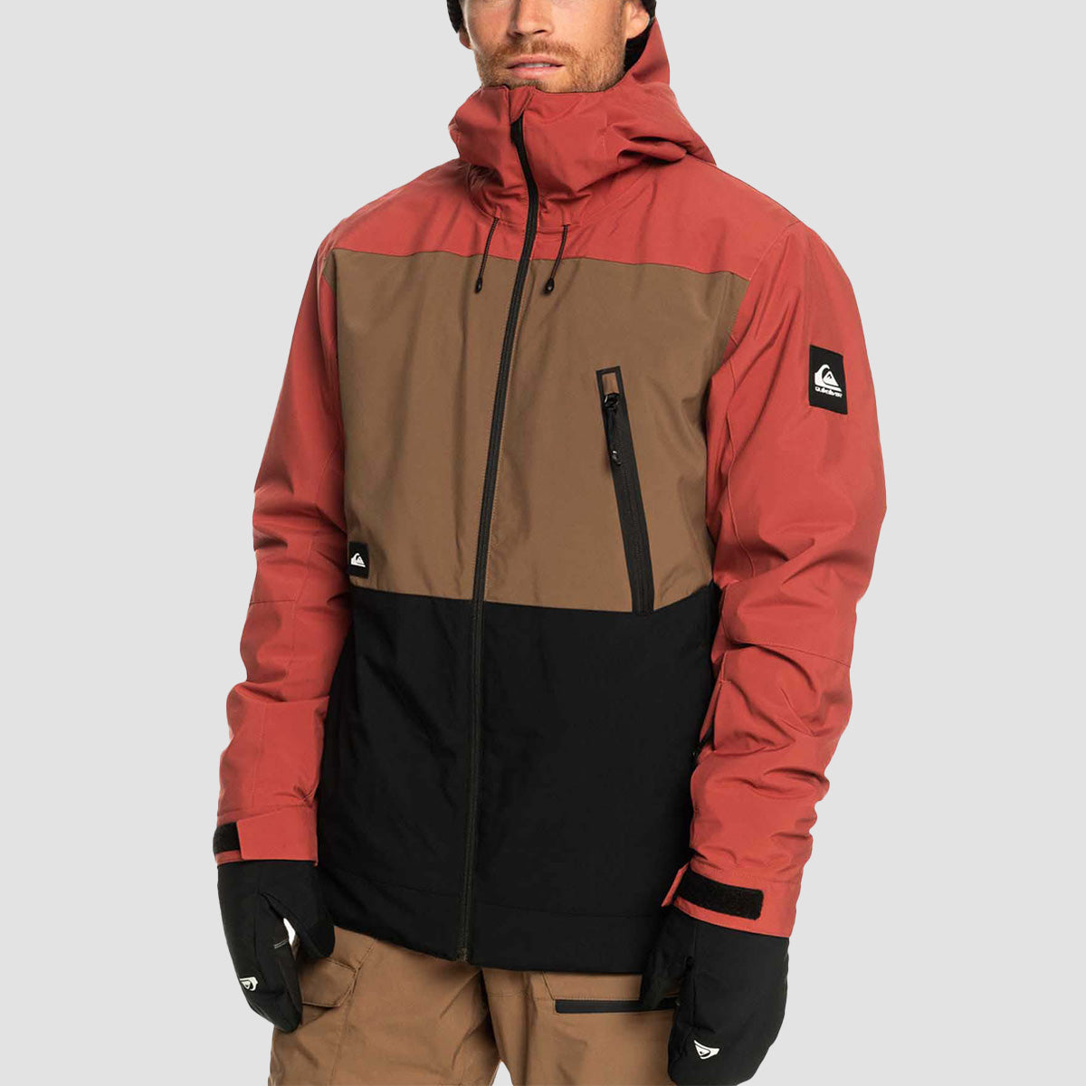 Quiksilver Sycamore 20K Snow Jacket Dark Shadow