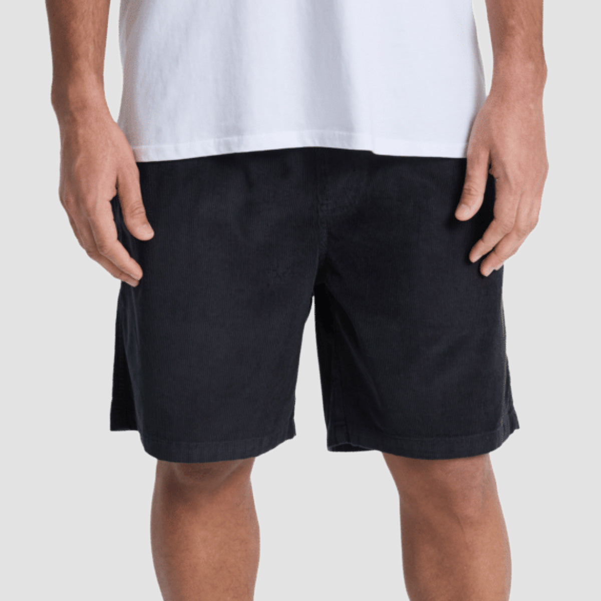 Quiksilver Taxer 18" Corduroy Shorts Black
