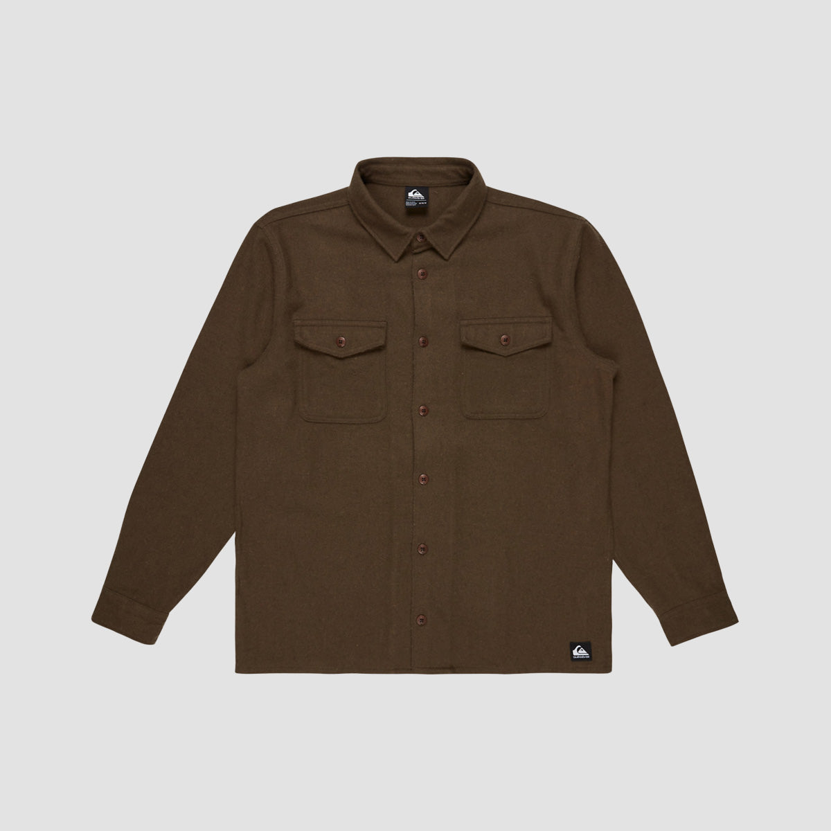 Quiksilver Toad River Longsleeves Shirt Canteen