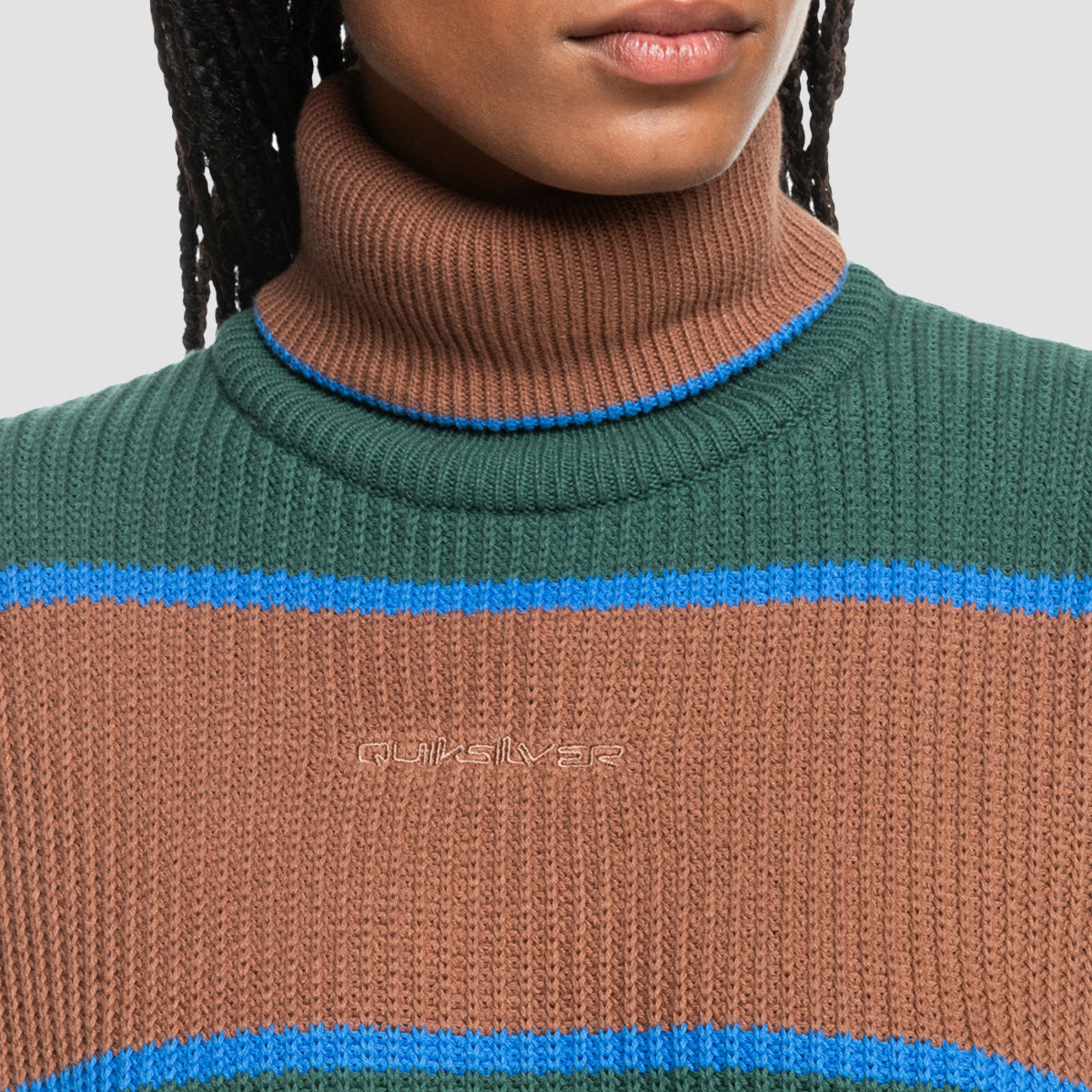 Quiksilver UNI Turtle Neck Sweater Rawhide - Womens