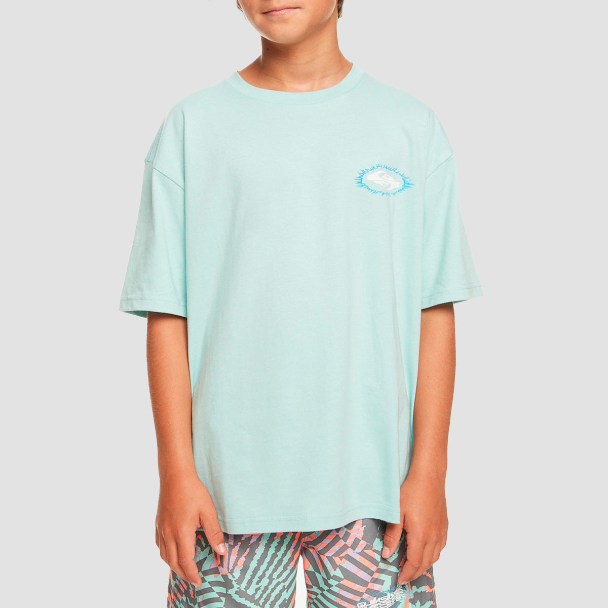 Quiksilver Visions T-Shirt Pastel Turquoise - Kids