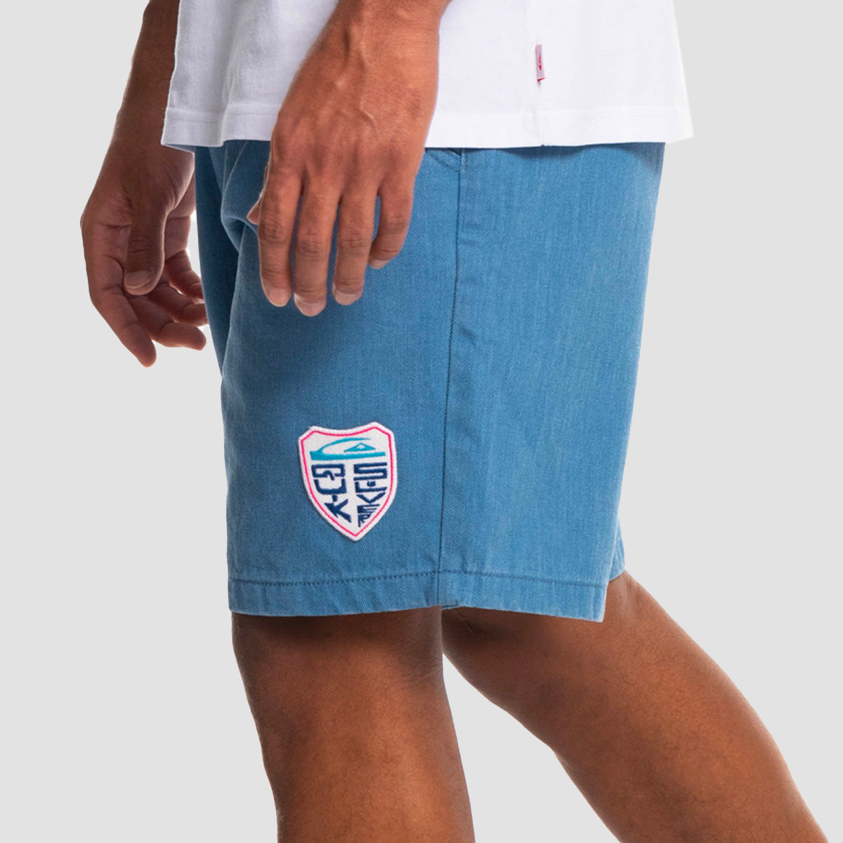 Quiksilver x Stranger Things Suburbia Pleated Shorts Riviera