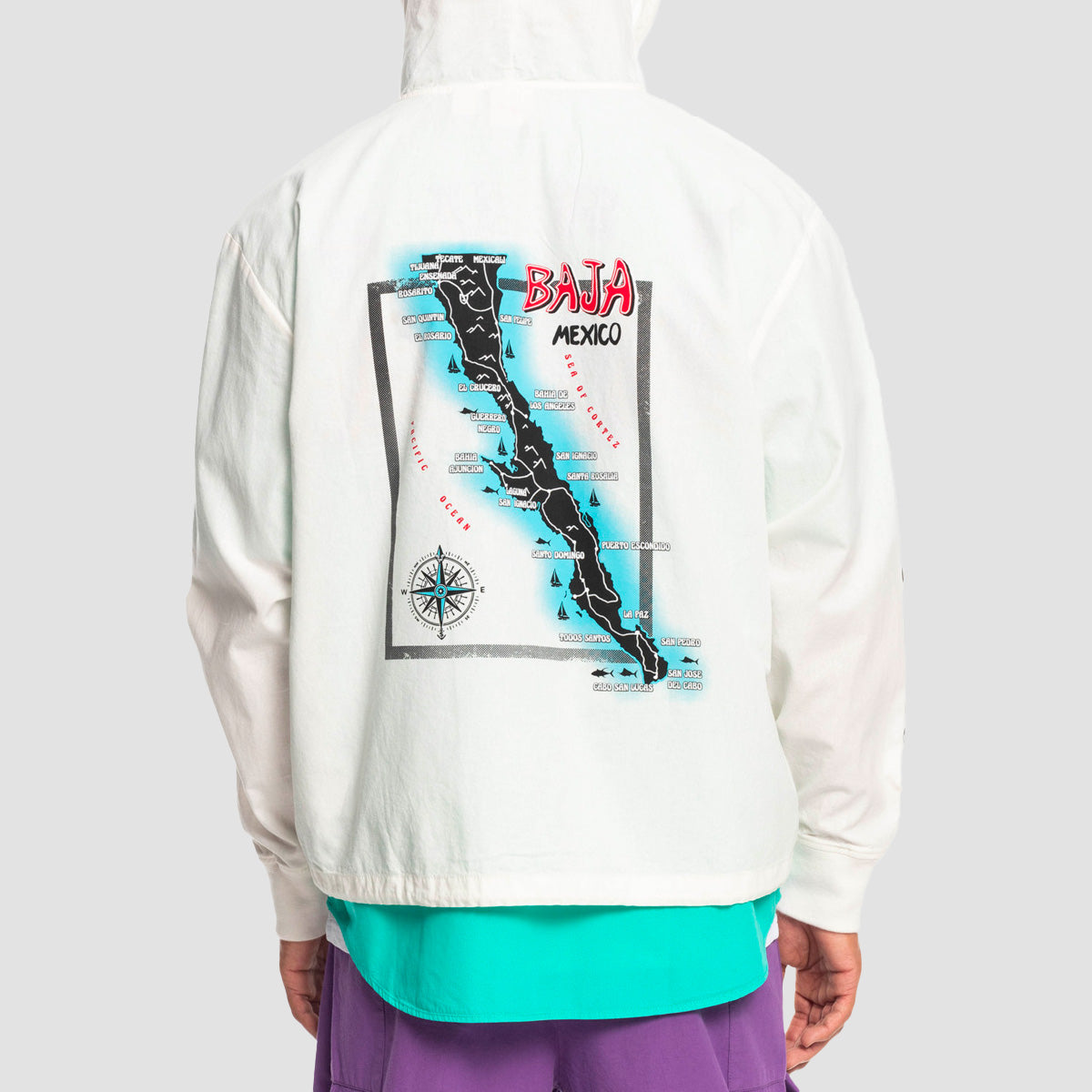 Lightweight baja outlet hoodie