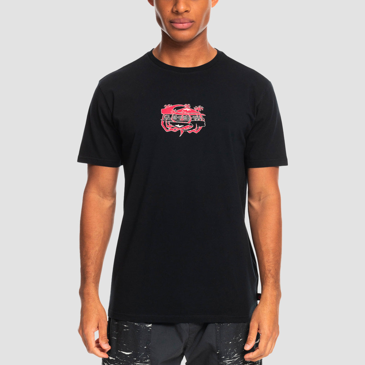 Quiksilver x Stranger Things Vecnas Lair T-Shirt Black