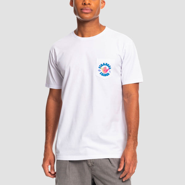 Quiksilver x Stranger Things White Claw T-Shirt White