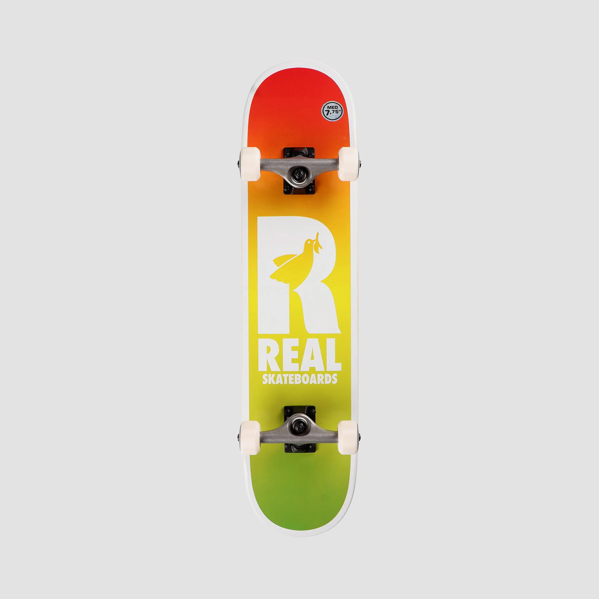 Real Be Free Fades Skateboard Multi - 7.75"