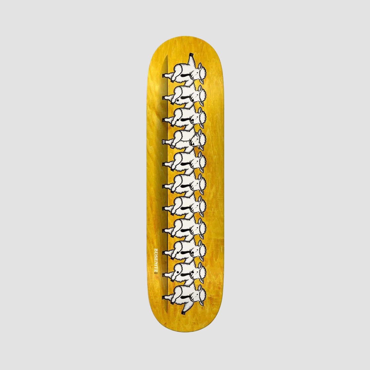 Real Busenitz Can-Can TF Skateboard Deck Various Stains - 8.38"