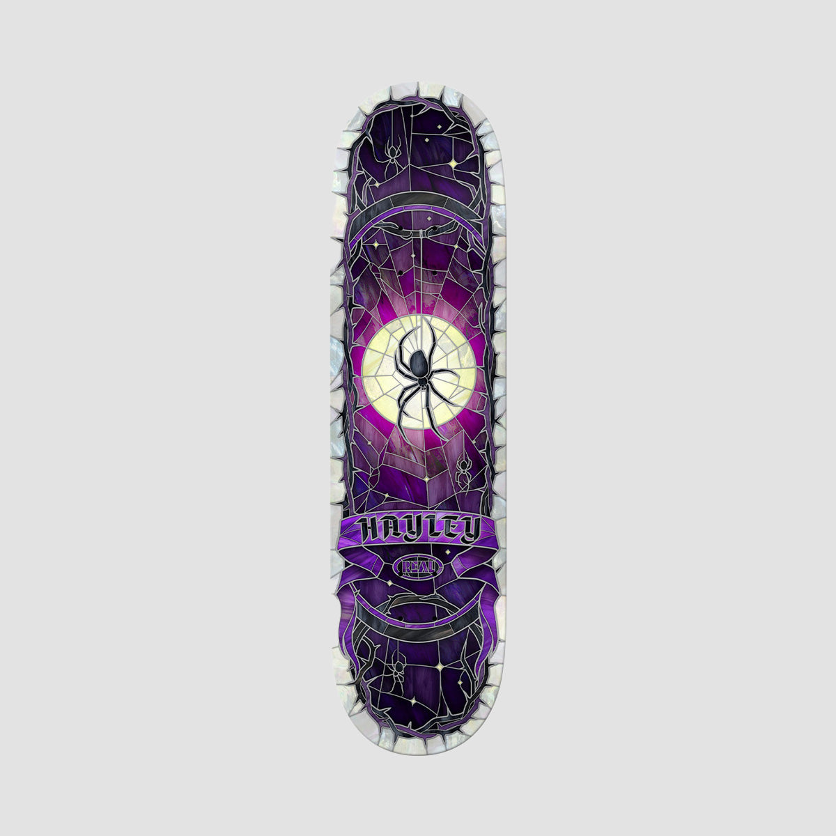 Real Hayley Cathedral Skateboard Deck - 8.38"