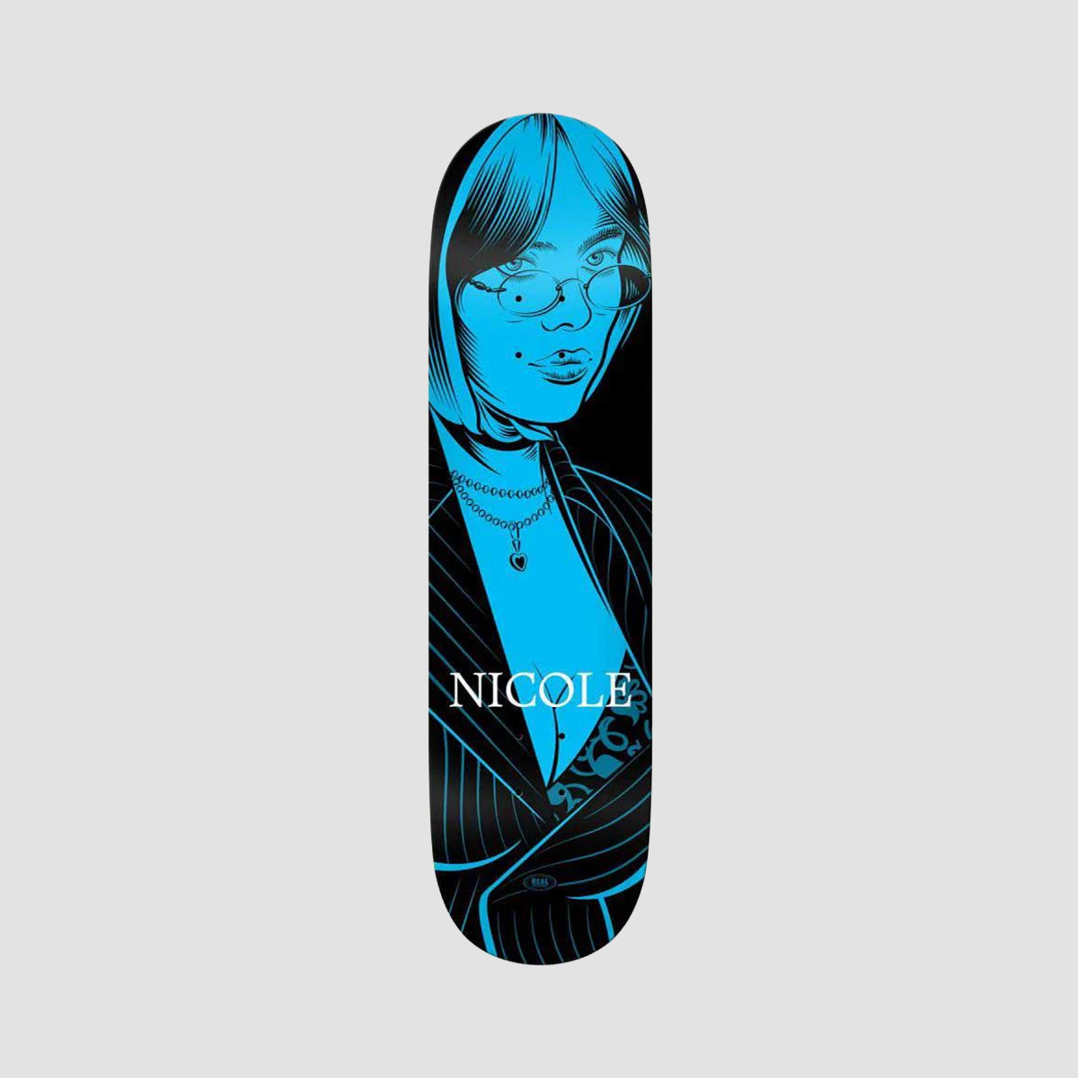 Real Nicole Crush Twin Nose Skateboard Deck - 8.25"