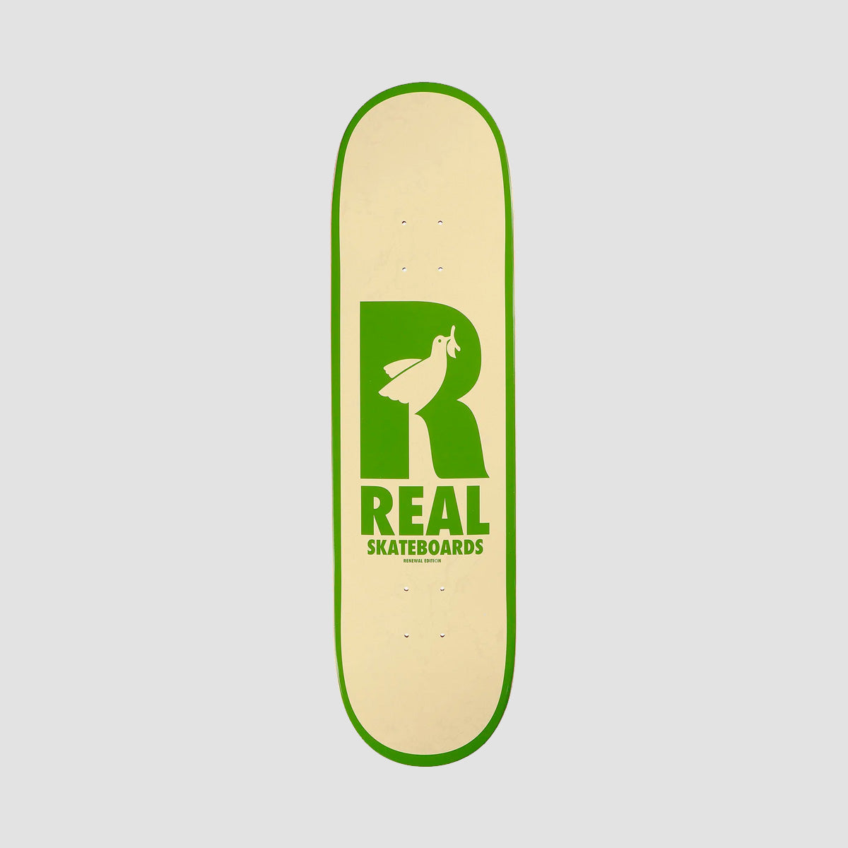Real Renewal Doves Skateboard Deck Cream - 8.5"