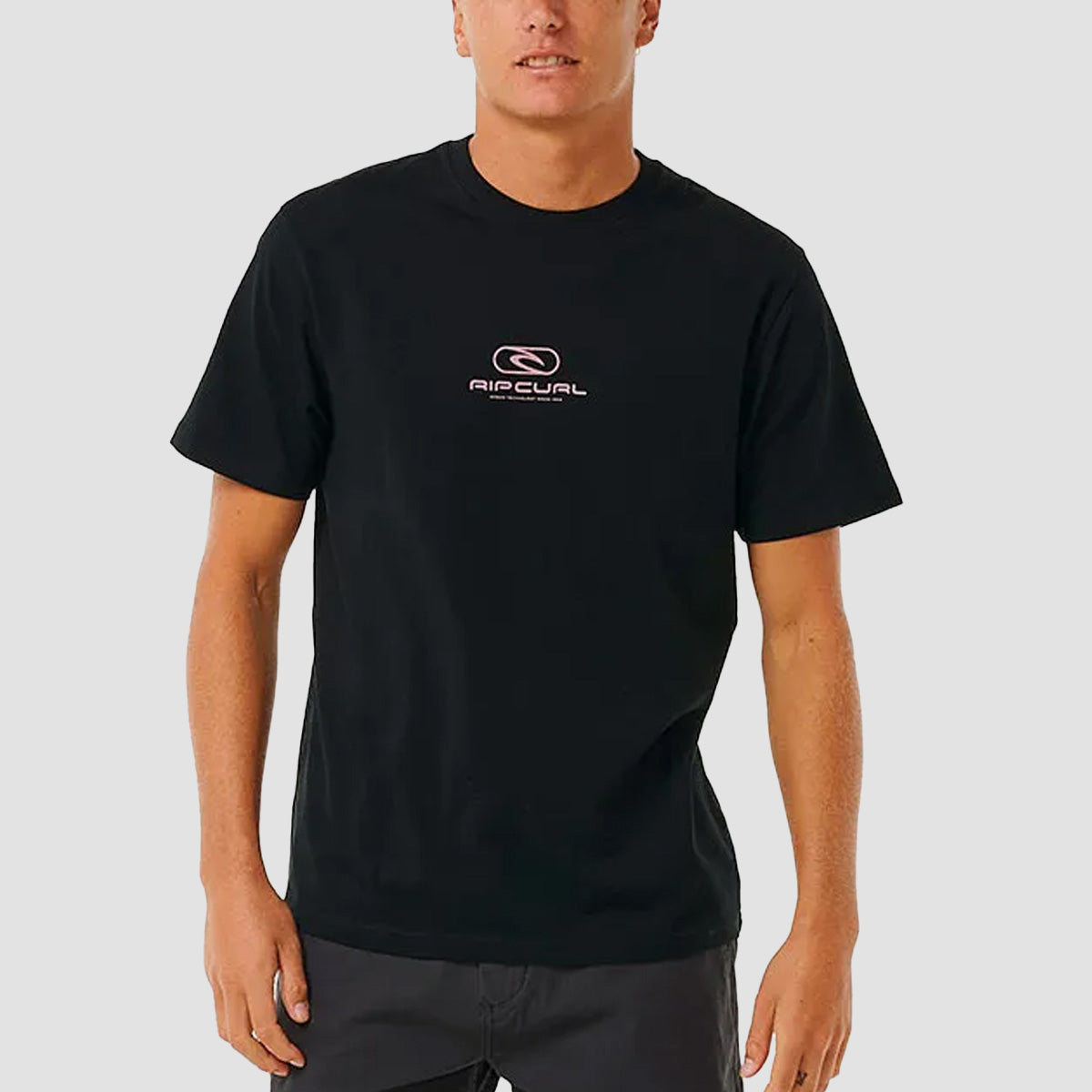 Rip Curl Pill Icon T-Shirt Black/Purple