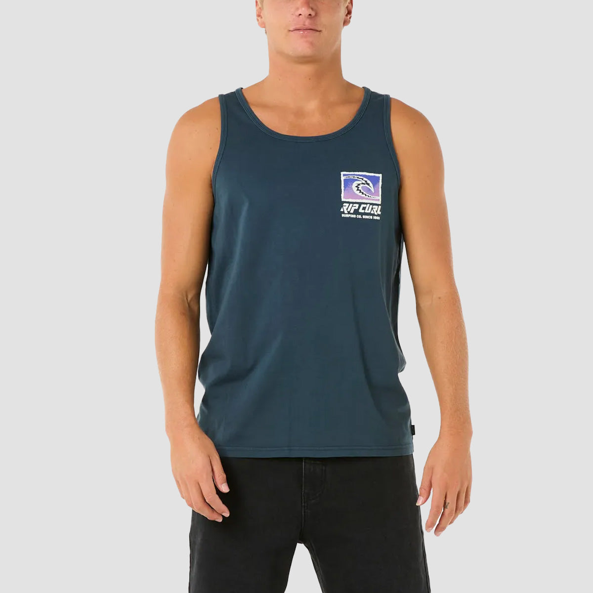 Rip Curl Raw Energy Trad Tank Vest Dark Navy