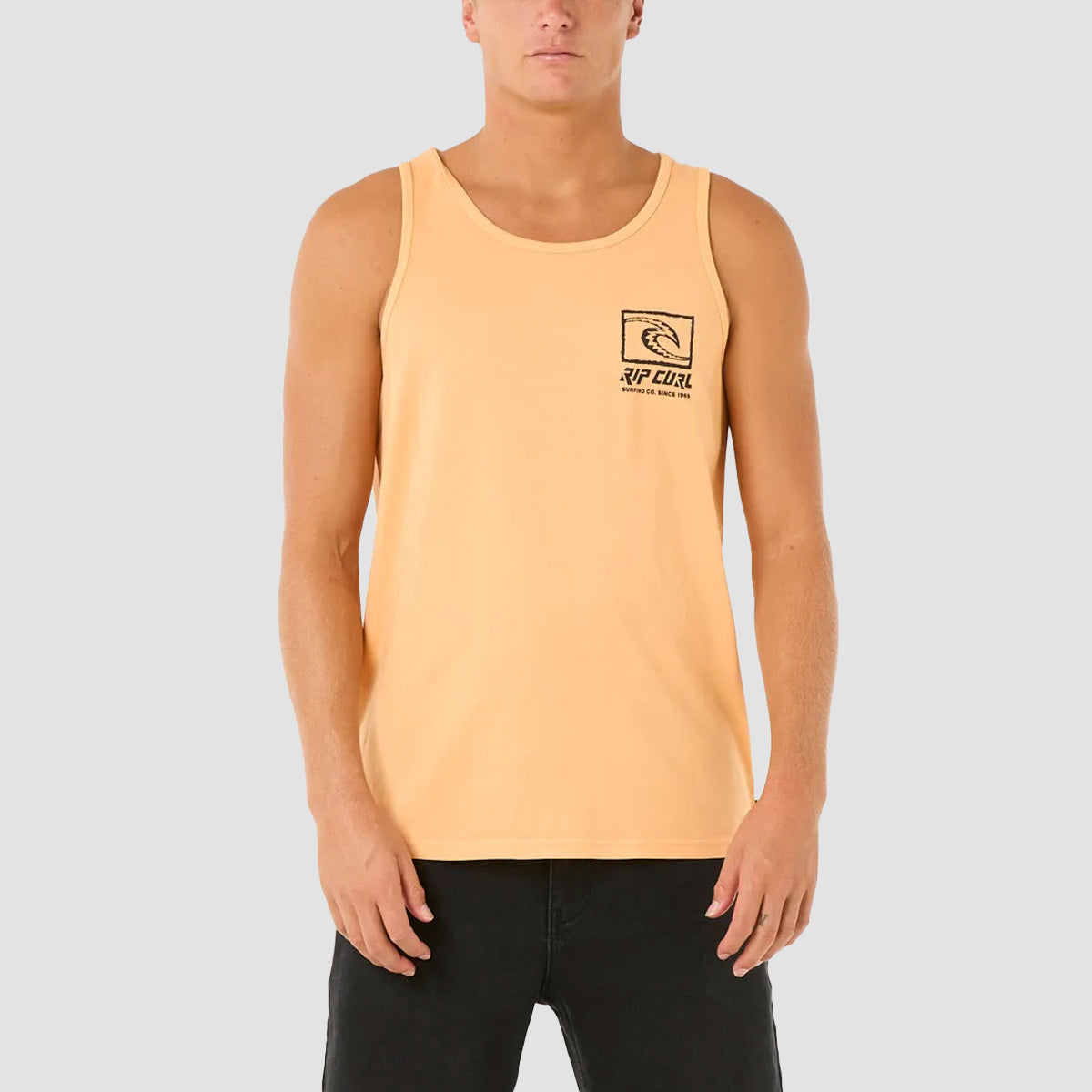 Rip Curl Raw Energy Trad Tank Vest Mandarin Zest