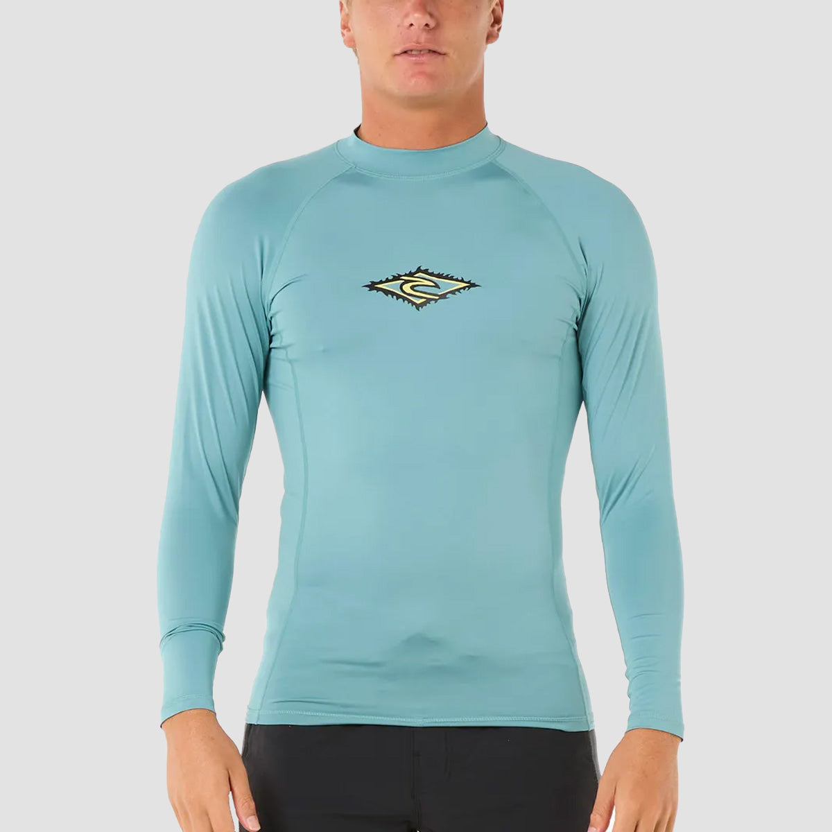 Rip Curl Raw Energy UPF Perf Longsleeve Rash Vest Blue Lagoon