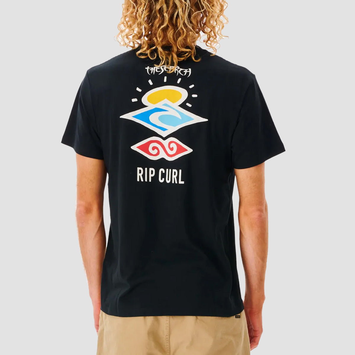 Rip Curl Search Icon T-Shirt Black